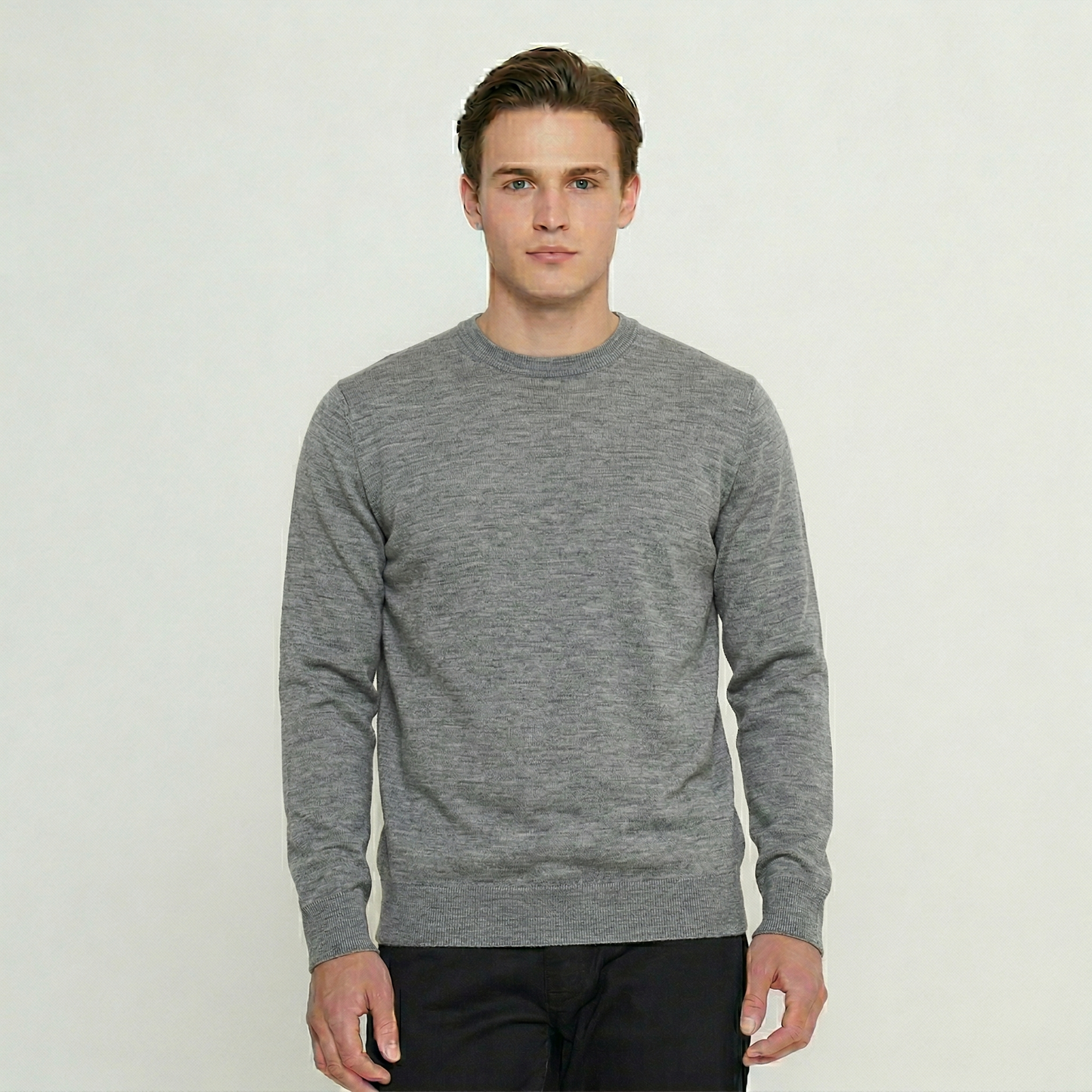 Giyteks Premium Sıfır Yaka Sweatshirt | 3 İplik Kalın Kumaş