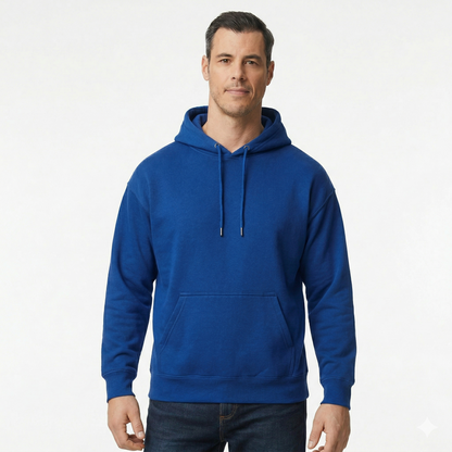 Premium 3 İplik Şardonlu Pamuklu Hoodie - Yumuşak Dokulu Kapüşonlu Üst