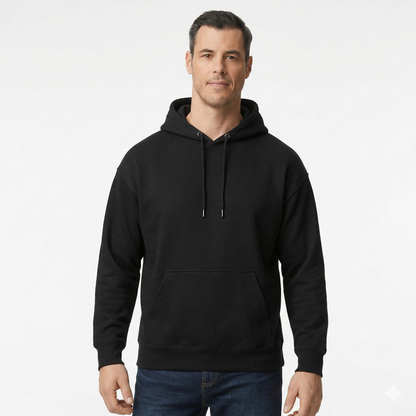 Premium 3 İplik Şardonlu Pamuklu Hoodie - Yumuşak Dokulu Kapüşonlu Üst